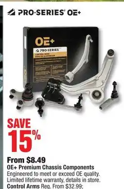 PartSource OE+ Premium Chassis Components offer