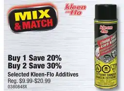 PartSource Selected Kleen-Flo Additives offer