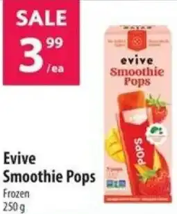 Co-op Evive Smoothie Pops offer