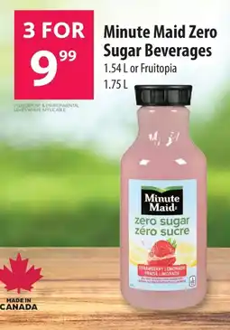 Co-op Minute Maid Zero Sugar Beverages offer