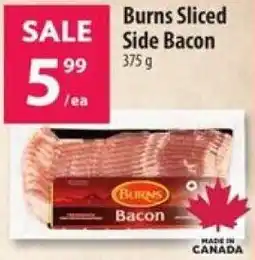 Co-op Burns Sliced Side Bacon offer