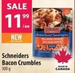 Co-op Schneiders Bacon Crumbles offer