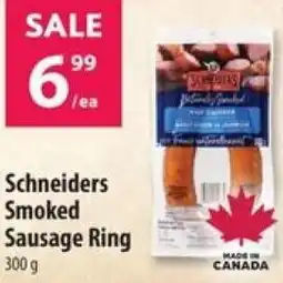 Co-op Schneiders Smoked Sausage Ring offer