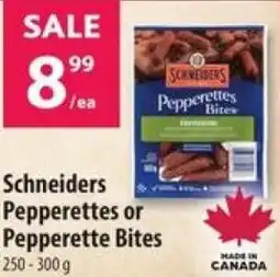 Co-op Schneiders Pepperettes or Pepperette Bites offer