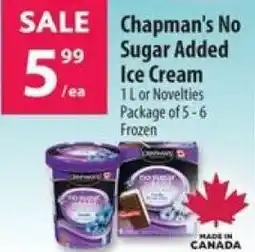 Co-op Chapman's No Sugar Added Ice Cream offer
