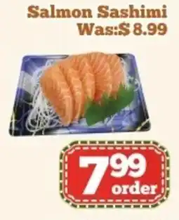 Nations Fresh Foods Salmon Sashimi offer