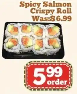 Nations Fresh Foods Spicy Salmon Crispy Roll offer