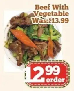 Nations Fresh Foods Beef With Vegetable offer