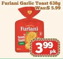 Nations Fresh Foods Furlani Garlic Toast offer