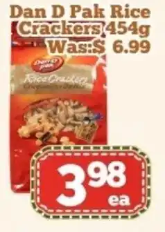 Nations Fresh Foods Dan D Pak Rice Crackers offer