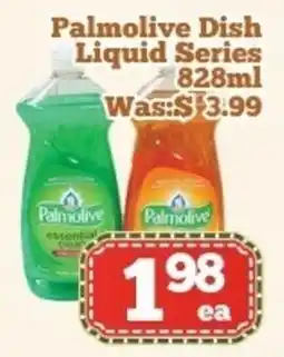 Nations Fresh Foods Palmolive Dish Liquid Series offer