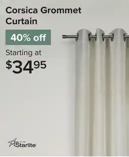 Linen Chest Corsica Grommet Curtain offer