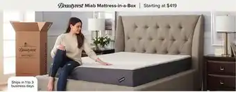 Linen Chest Miab Mattress-in-a-Box offer