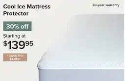 Linen Chest Cool Ice Mattress Protector offer