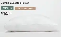 Linen Chest Jumbo Gusseted Pillow offer