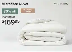 Linen Chest Microfibre Duvet offer