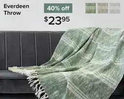 Linen Chest Everdeen Throw offer