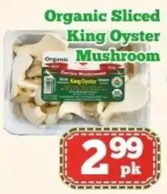Nations Fresh Foods Organic sliced king oyster mushroom offer