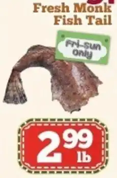 Nations Fresh Foods Fresh monk fish tail offer