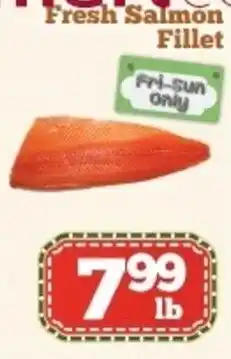 Nations Fresh Foods Fresh salmon fillet offer