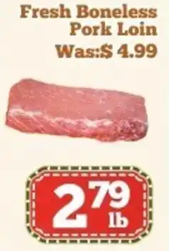 Nations Fresh Foods Fresh boneless pork loin offer