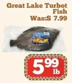 Nations Fresh Foods Great lake turbot fish offer
