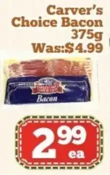 Nations Fresh Foods Carver's choice bacon offer