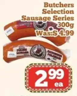 Nations Fresh Foods Butchers selection sausage series offer