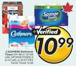 Sobeys CASHMERE Bathroom Tissue offer
