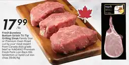 Sobeys Fresh Boneless Bottom Sirloin Tri Tip Grilling Steak offer