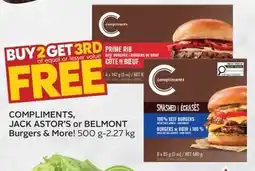 Sobeys Compliments, jack astor's or belmont offer