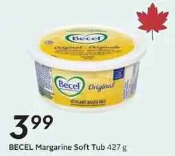 Sobeys BECEL Margarine Soft Tub offer