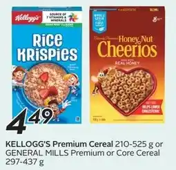 Sobeys Kellogg's premium cereal or general mills premium or core cereal offer