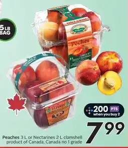 Sobeys Peaches or Nectarines offer