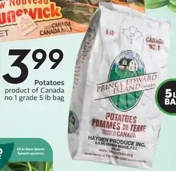 Sobeys Potatoes offer