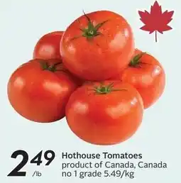 Sobeys Hothouse Tomatoes offer