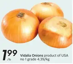 Sobeys Vidalia Onions offer