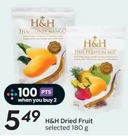 Sobeys H&H Dried Fruit selected offer