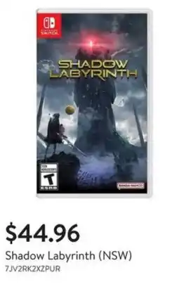 Walmart Shadow Labyrinth (NSW) offer