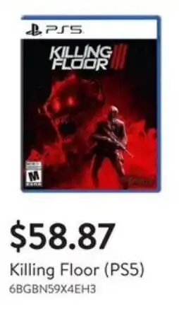 Walmart Killing Floor PS5 offer