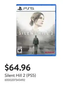 Walmart Silent Hill 2 PS5 offer