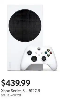 Walmart Xbox Series S-512GB offer