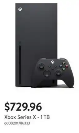 Walmart Xbox Series X-1TB offer