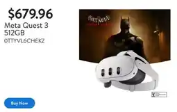 Walmart Meta Quest 3 512GB offer