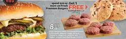 Sobeys Fresh Premium Cheesy, Portabella Mushroom & Mozzarella, Jalapeño Popper, Bacon & Cheddar or Jalapeño offer