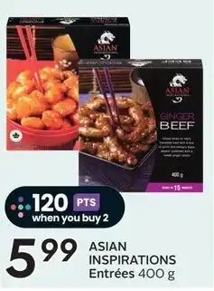 Sobeys Asian inspirations entrées offer