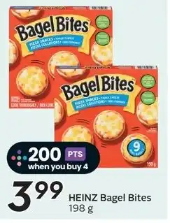 Sobeys Heinz bagel bites offer