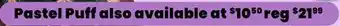 Fabricland Pastel Puff offer