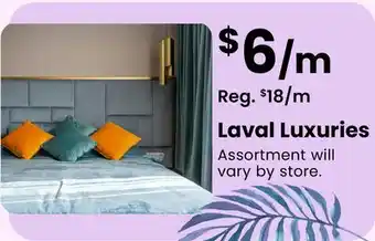 Fabricland Laval Luxuries offer