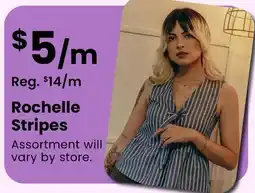 Fabricland Rochelle Stripes offer